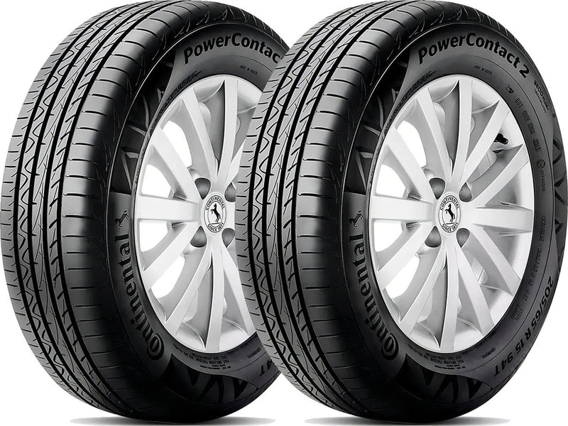 Kit 2 Pneus Continental Ecosport Mercedes Classe E Taurus Camry P 205/65R15 94 (670Kg)