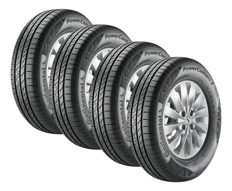 Kit de 4 pneus Continental PowerContact 2 P 185/65R14 86 T