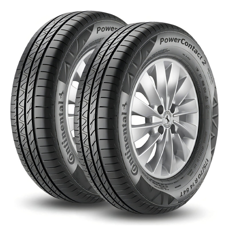 Kit 2 Pneus 175/70R14 Continental PowerContact 2 84T Aro 14