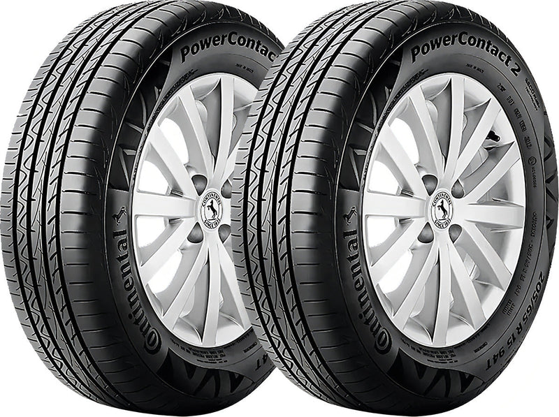 Kit 2 Pneus 215/60R16 Continental PowerContact 2 95V Aro 16