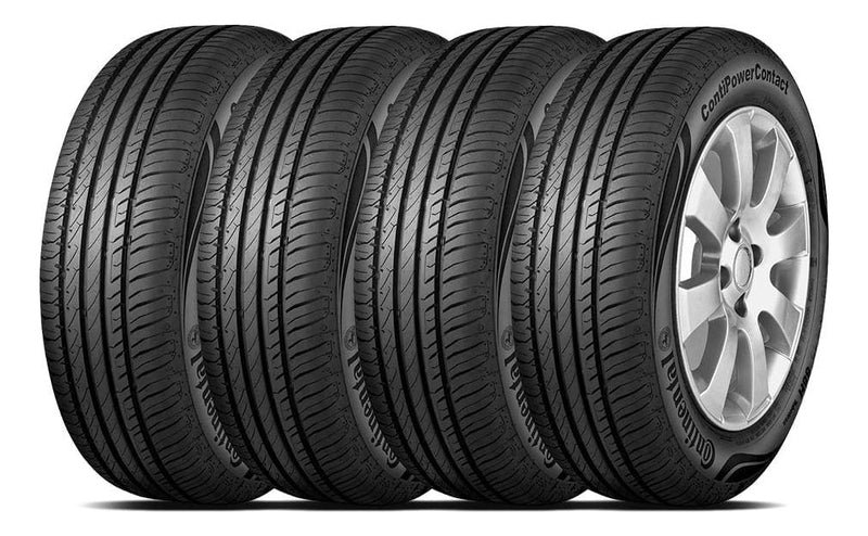 Kit 4 Pneu Continental Aro 17 205/55r17 91v Power Contact